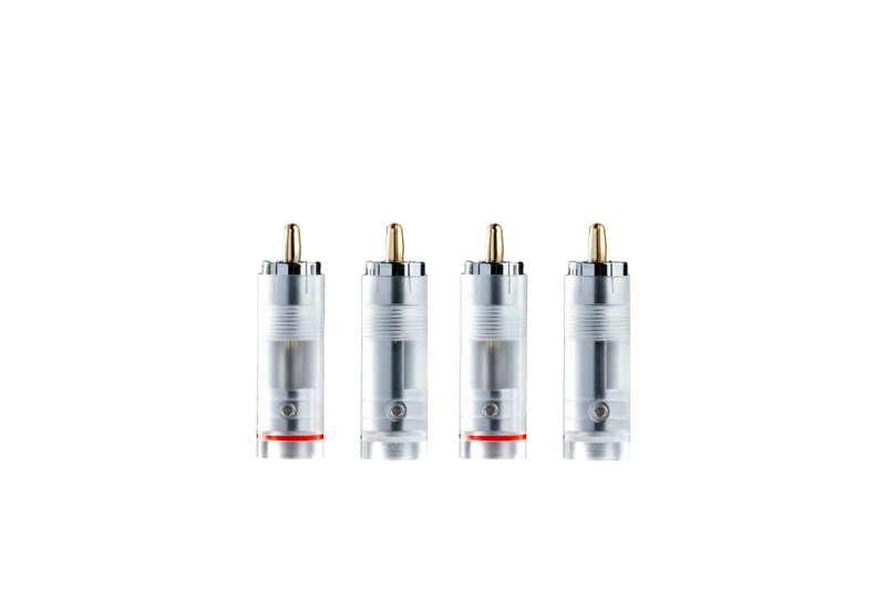Pro-Ject Connect it Line S, RCA Plug, 4er Set