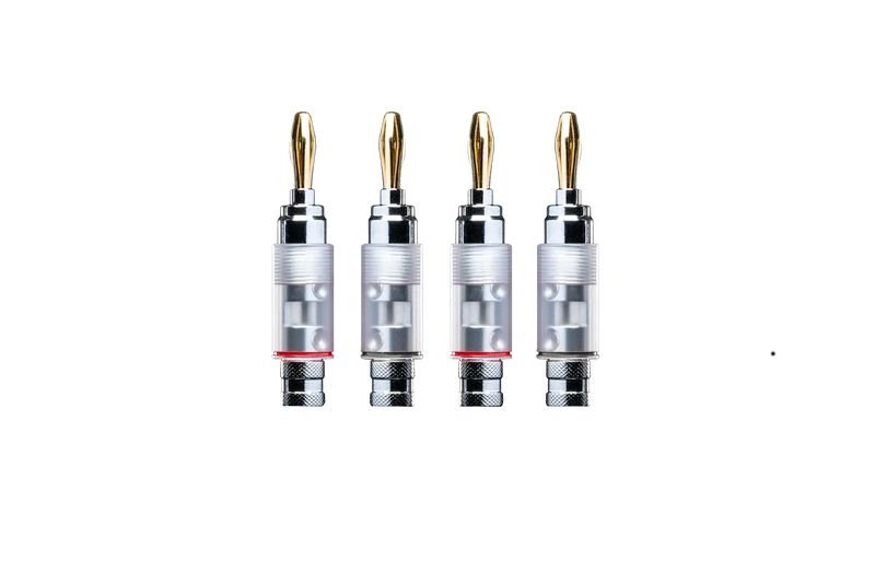 Pro-Ject Connect it Line S, LS Plug Banana, 4er Set