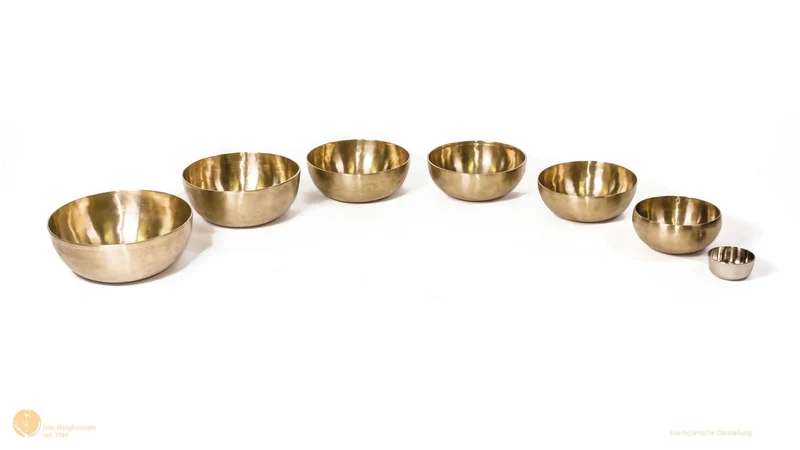 Peter Hess® Therapie Klangschalen – Chakren Set