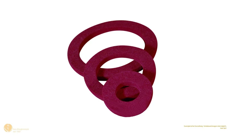 Filzring Untersetzer für Klangschalen