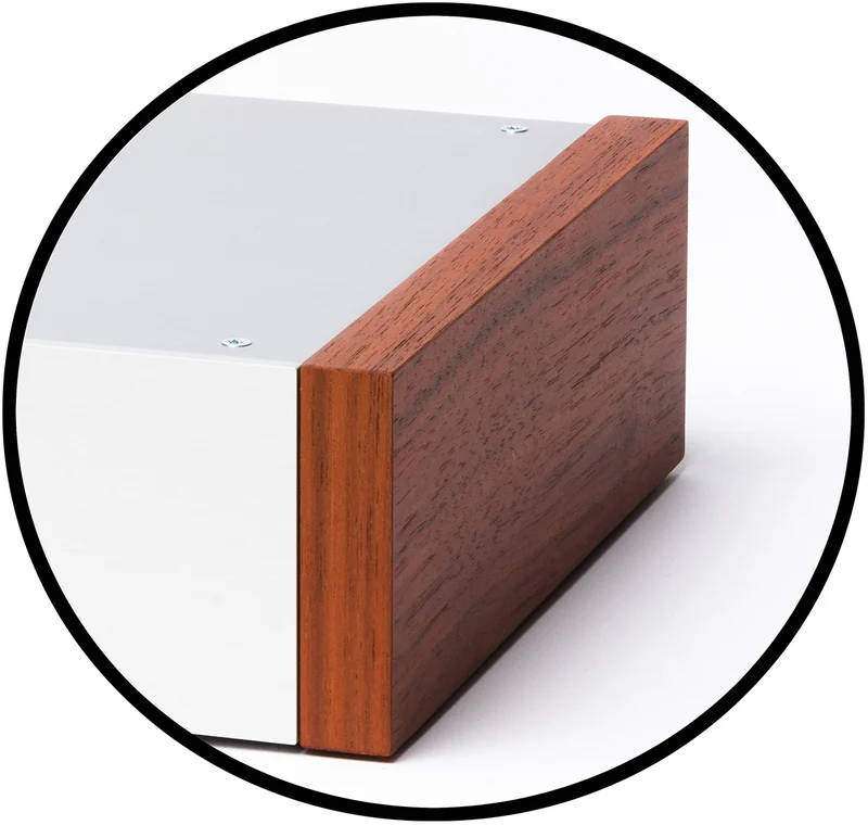 Pro-Ject Seitenwangen DS2/DS3, Rosenholz, Paar