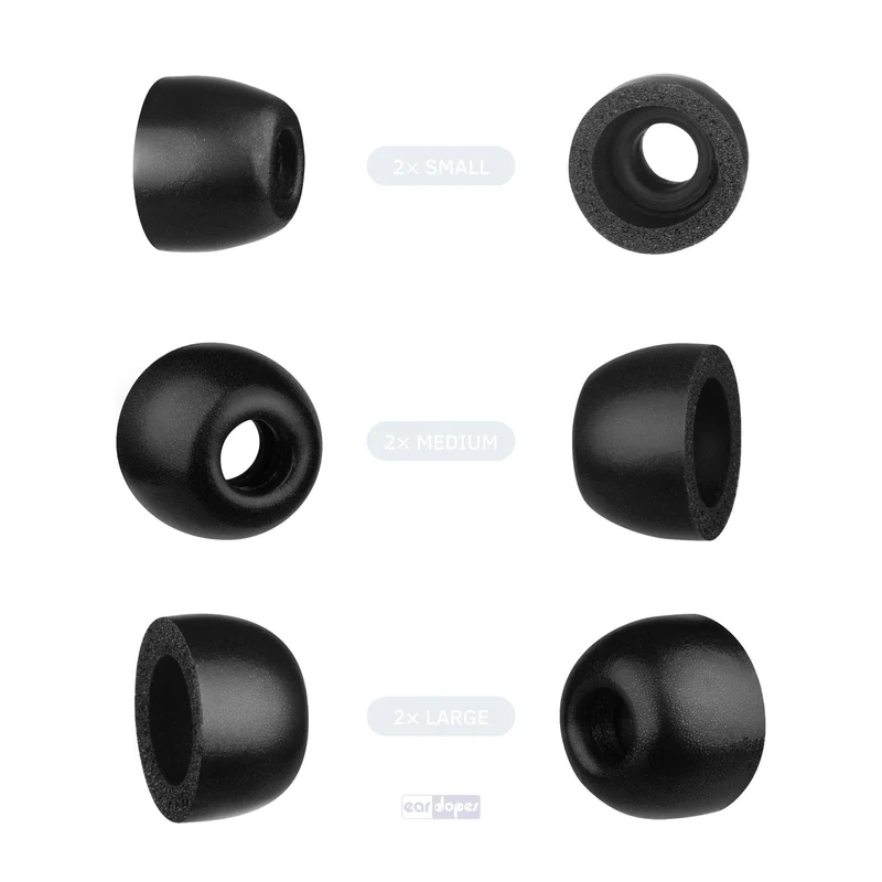 Schaumstoff-Ohrstöpsel – Standard – Weiche Schaumstoff-Ohrstöpsel für Ohrstöpsel – foamigo®