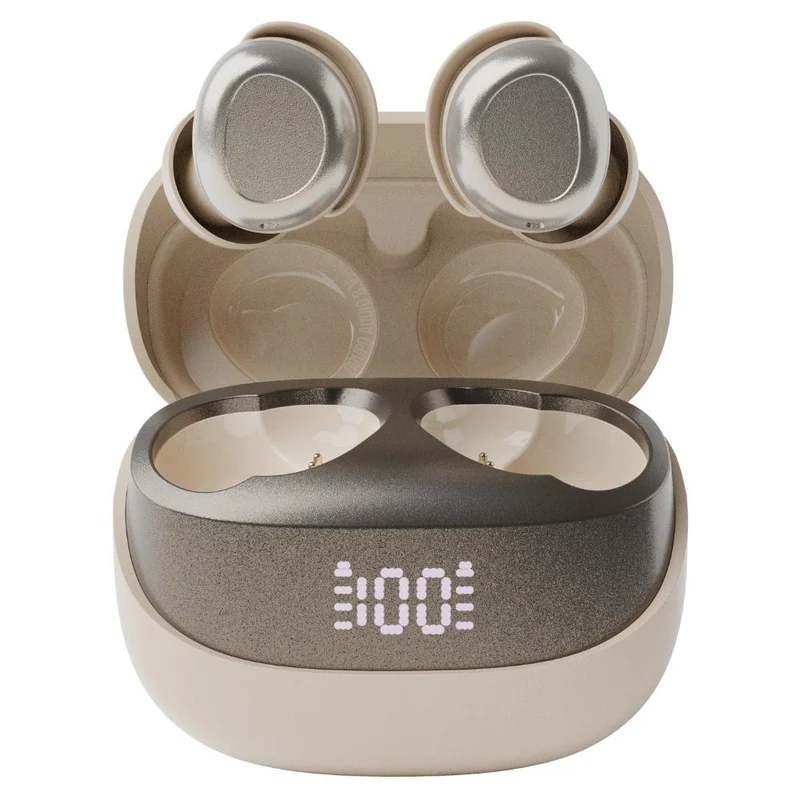 pocobob® Z - Kabellose Ohrhörer - Ultraklein - Mit App - In-Ear-Kopfhörer - Auch zum Schlafen - Mit Mikrofon