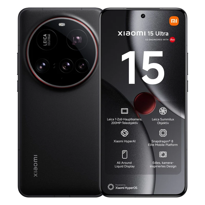 Xiaomi 15 Ultra 5G Dual-SIM 512GB Black