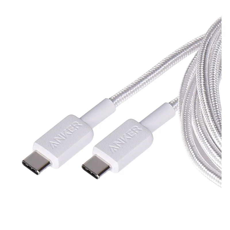 Anker 322 USB-C auf USB-C Kabel 1,8m weiß