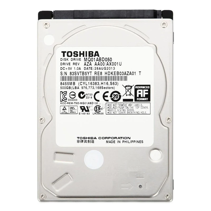 Toshiba MQ01ABD050V int. Festplatte 500GB