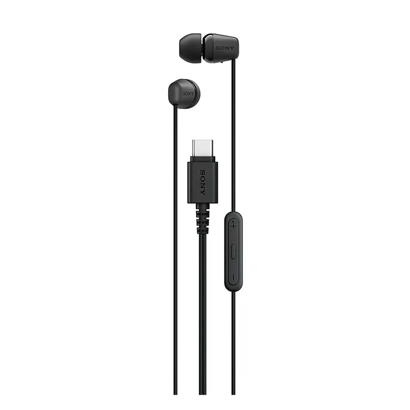 Sony IER-EX15C Kopfhörer Kabelgebunden im Ohr Anrufe/Musik USB Typ-C Schwarz