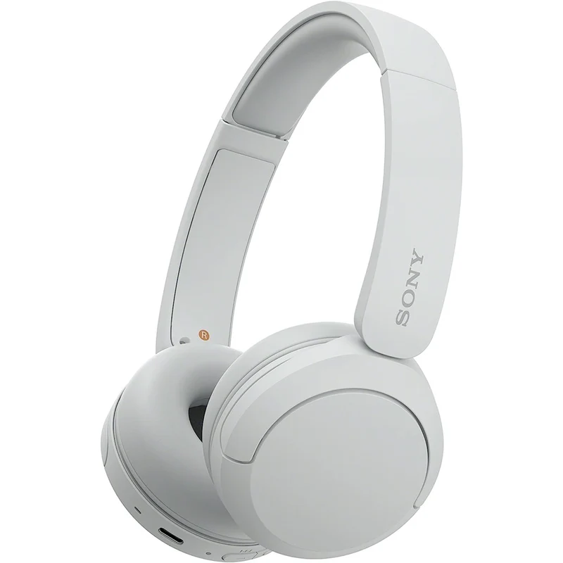 Sony WH-CH520 kabellose Bluetooth-Kopfhörer Weiß - On-Ear-Kopfhörer bis 50h Laufzeit