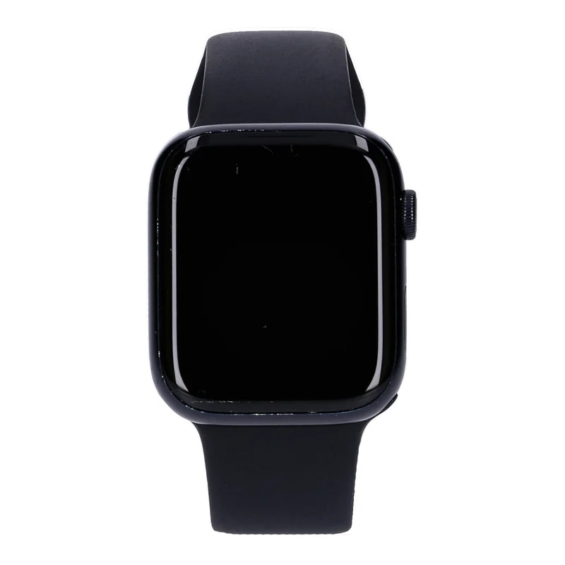Apple Watch Series 7 45mm GPS Mitternacht Aluminumgehäuse mit Sportarmband Mitternacht