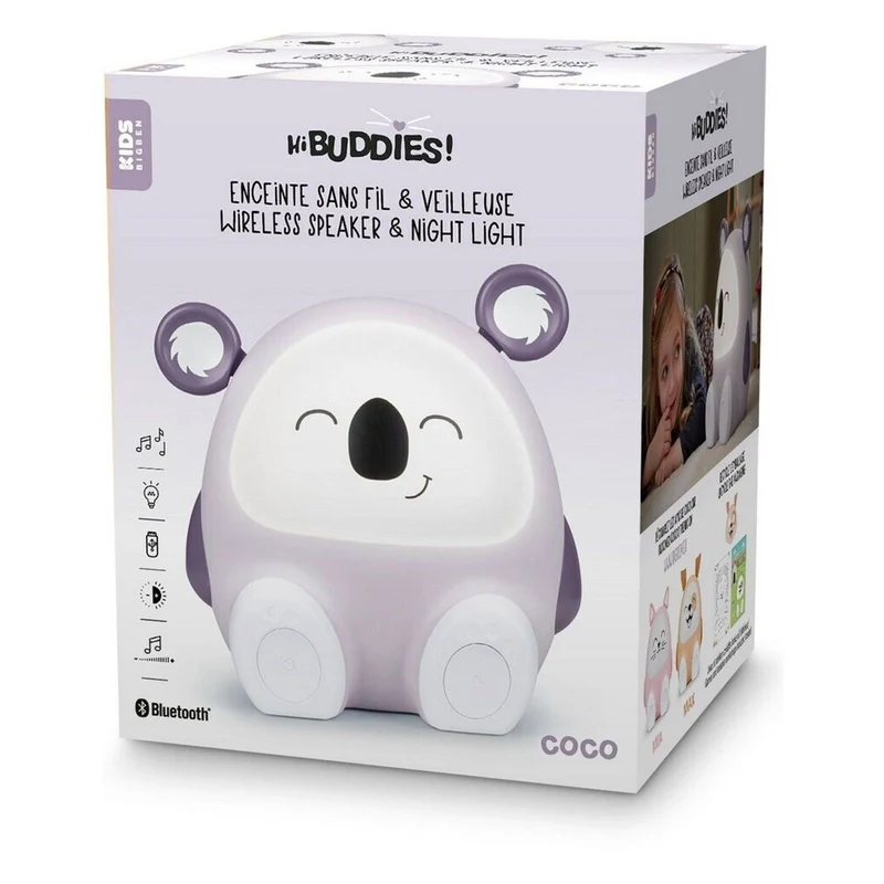 Bigben Kids Hi Buddies! Koala "COCO" (BTKIDSKOALA) portabler Bluetooth Lautsprecher