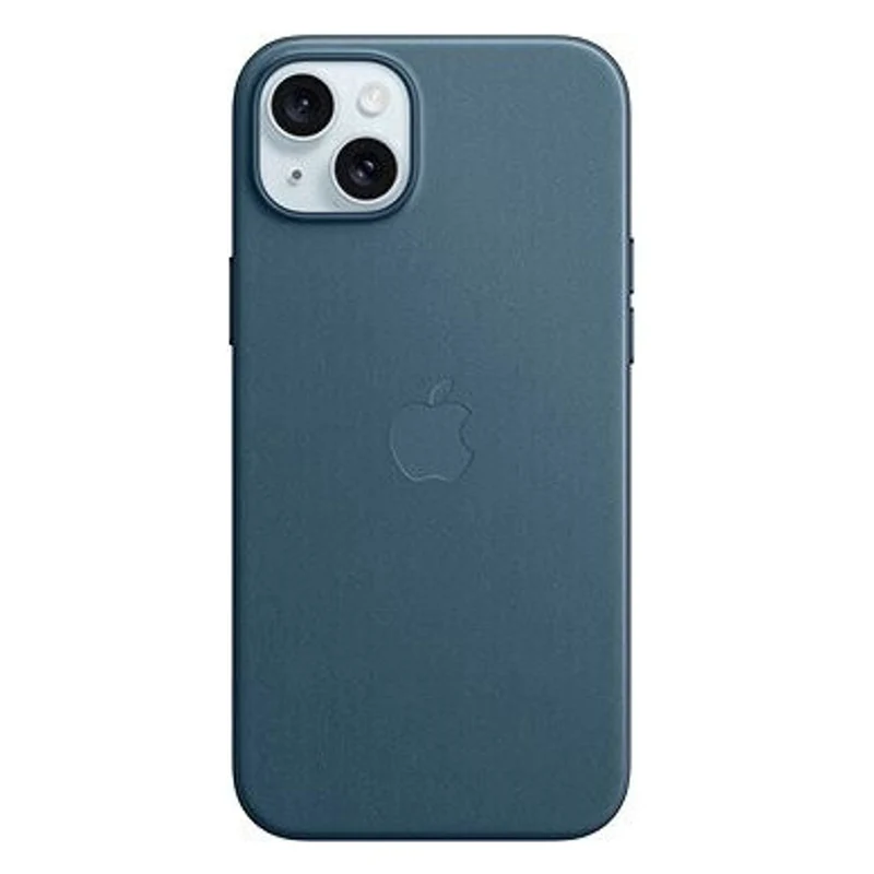 Apple Feingewebe Case mit MagSafe für iPhone 15 Plus Pazifikblau