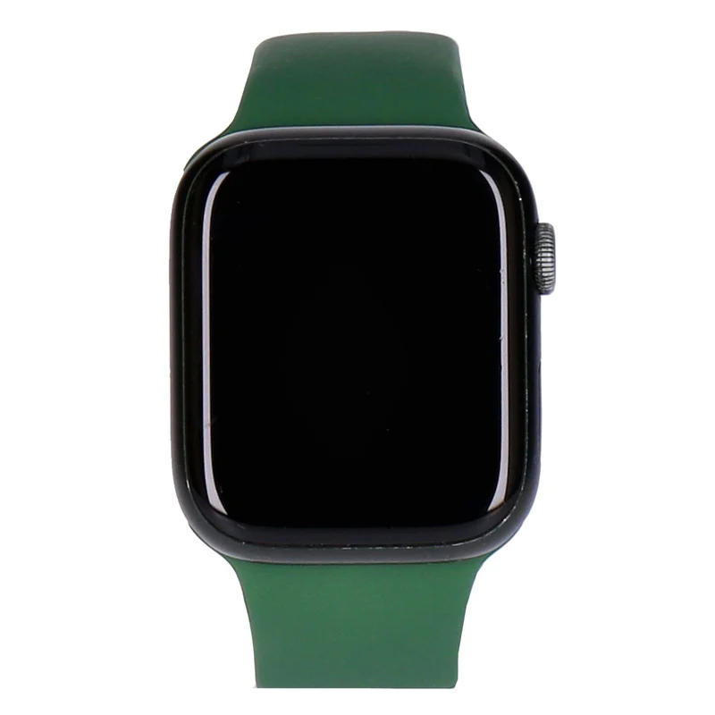 Apple Watch Series 7 45mm GPS Grün Aluminumgehäuse mit Sportarmband Kleeblatt