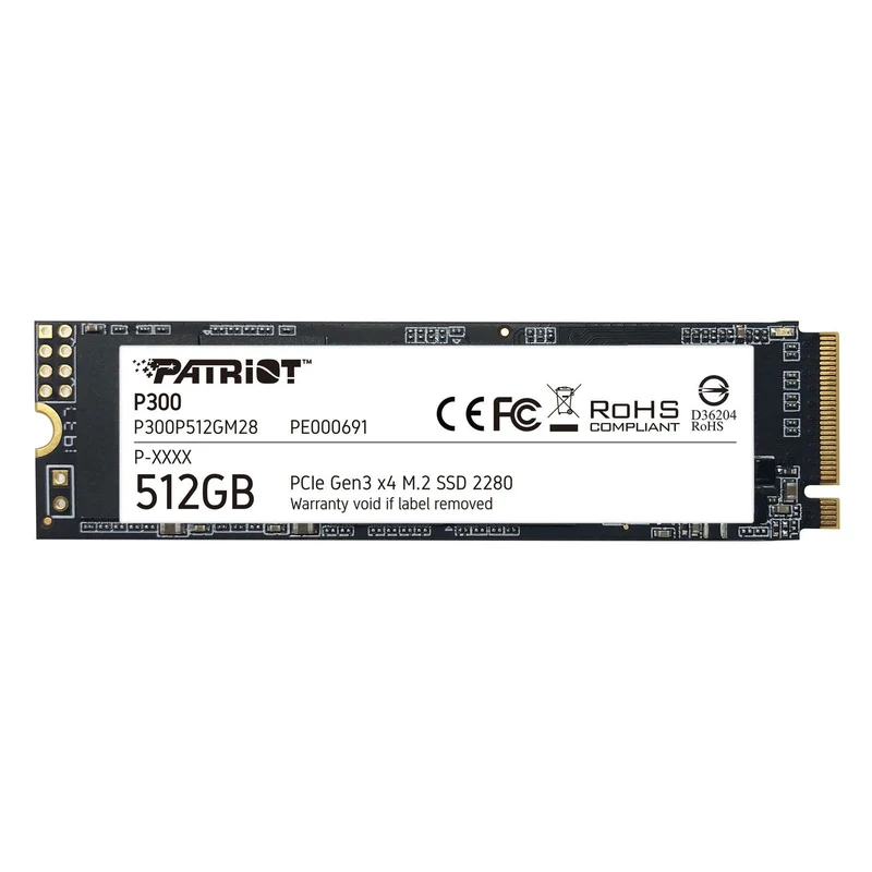 Patriot P300 int. M.2 PCIe SSD 512GB