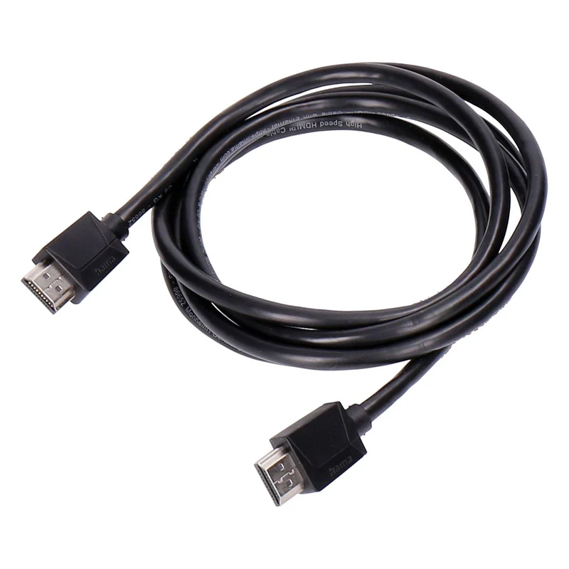 Hama 00205005 HDMI-Kabel 1,5 m HDMI Typ A (Standard) Schwarz