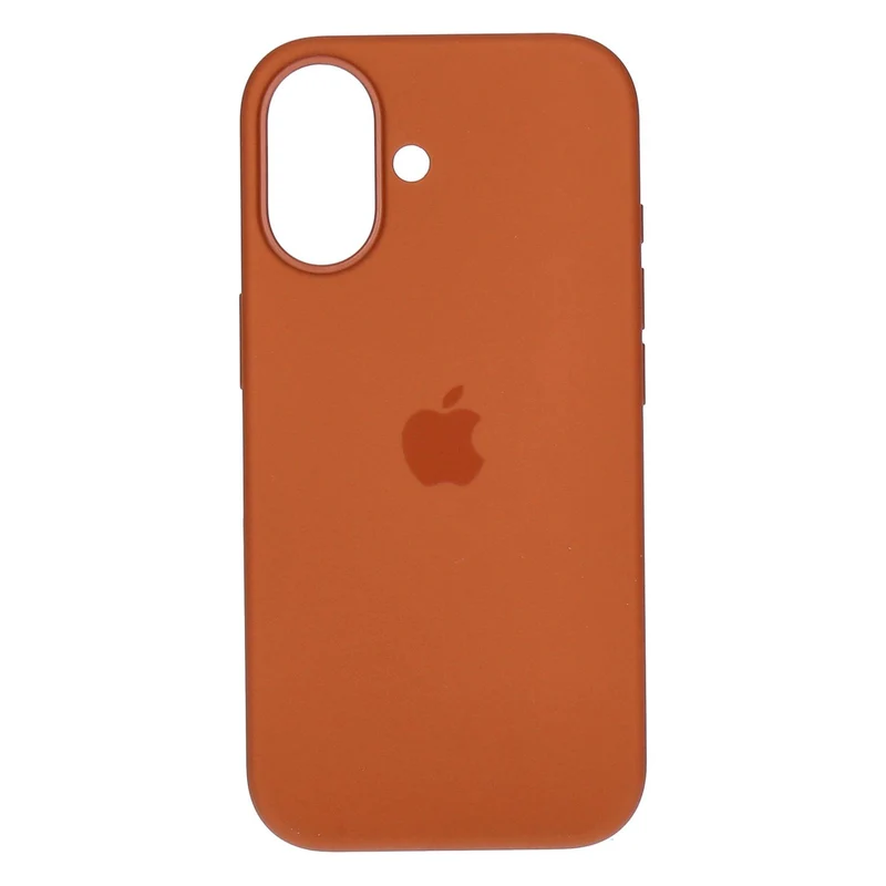 Apple Silikon Case iPhone 17 Terracotta mit Magsafe