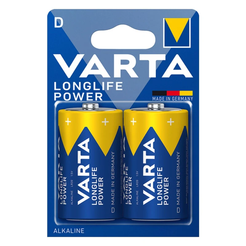 Varta Longlife Power, Alkaline Batterie, Mono D/LR20