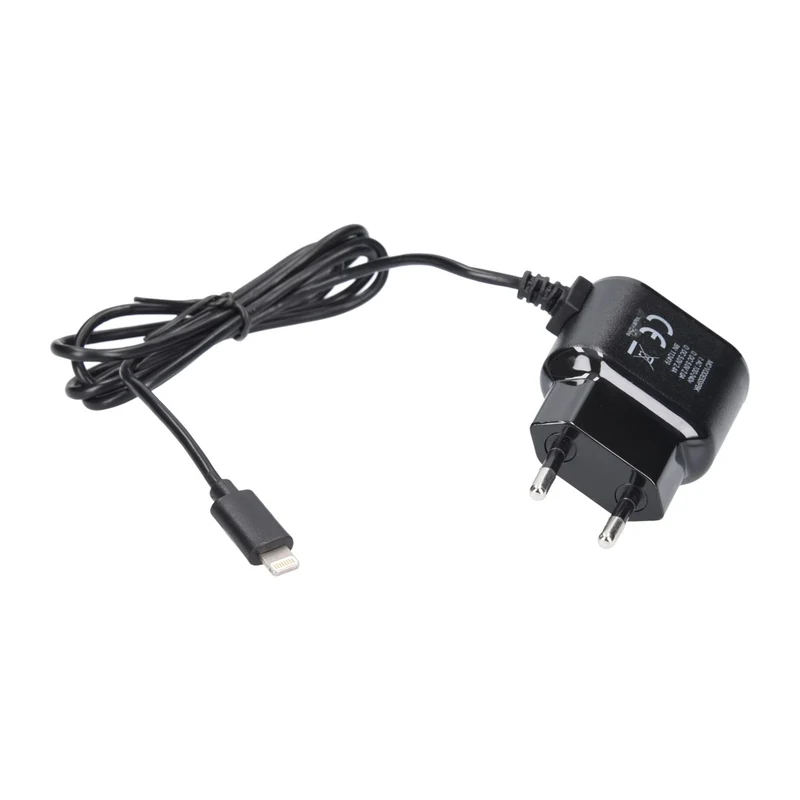 STK Schnellladegerät mit Lightning 5V 2,4A schwarz