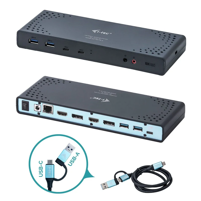 i-tec USB 3.0 / USB-C 5K Universal Docking Station