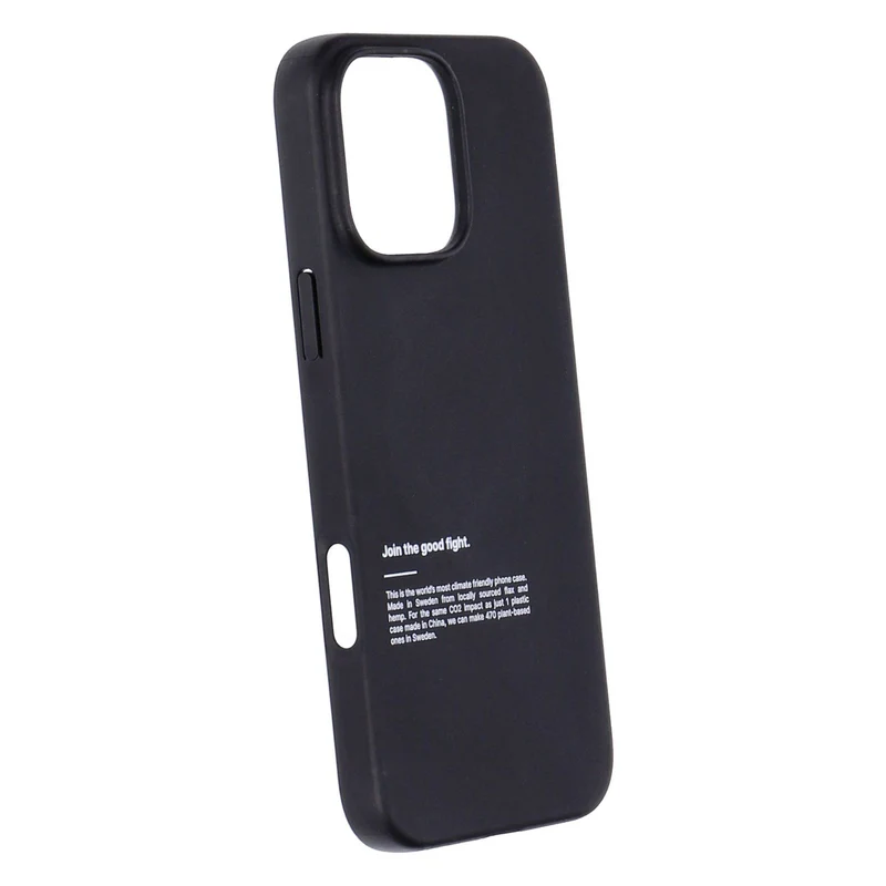 agood company PLANTPRTCT Case schwarz passend für iPhone 16 Pro Max Join the good fight mit Magsafe