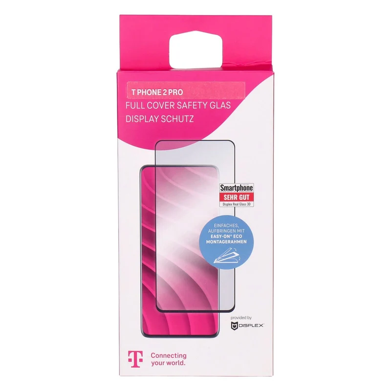 Displex Displayschutz passend für T Phone 2 Pro Full Cover Sicherheitsglas
