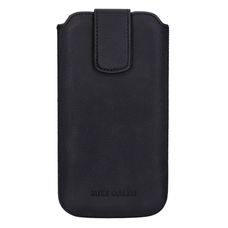 MiKE GALELi Luxury Case PAT in Schwarz passend für Apple iPhone 13 Pro Max