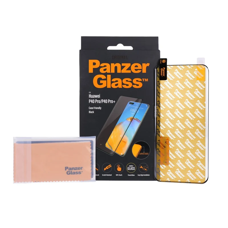 PanzerGlass Displayschutzfolie für Huawei P40 Pro schwarz