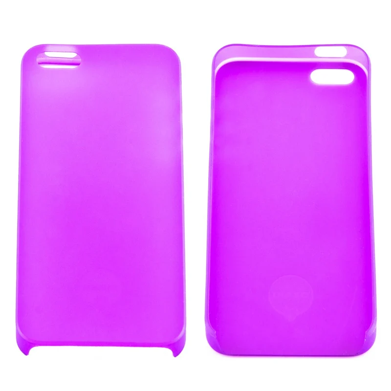 Ozaki O!Coat 0.3 Jelly Slim Handy-Schutzhülle Violett passend für Apple iPhone 5/5S, SE (2020)