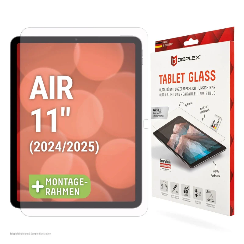Displex Tablet Glass 9H Hybridglasfolie iPad Air11