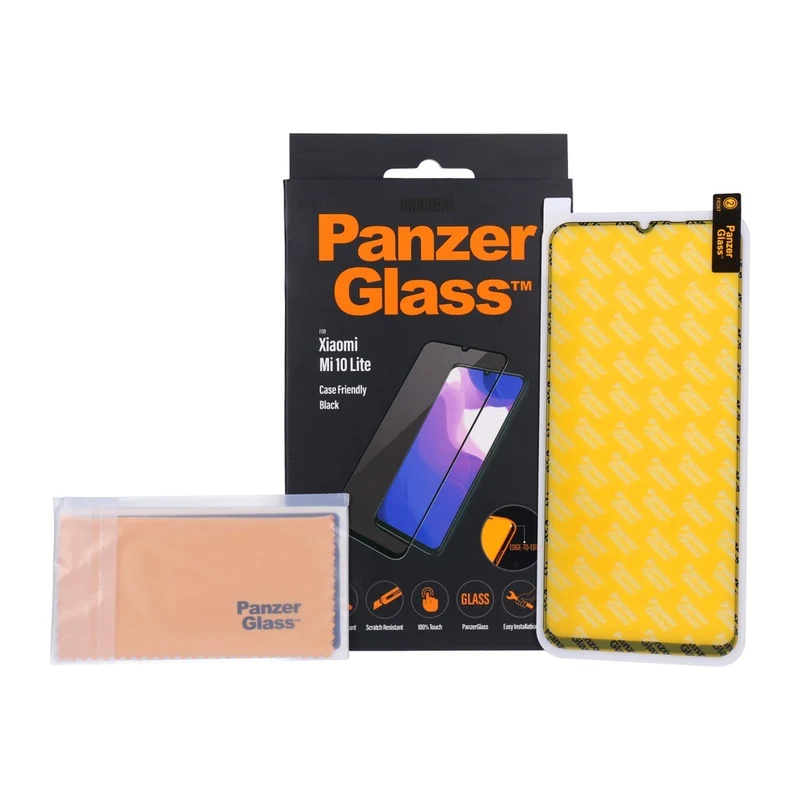 PanzerGlass Xiaomi Mi10lite E2E Case Friendly schwarz
