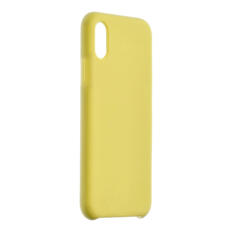 JT Berlin Liquid Silikon Case Schutzhülle Steglitz für iPhone X/XS gelb