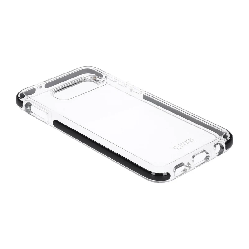 Gear4 Backcover für Galaxy S10e in transparent/schwarz