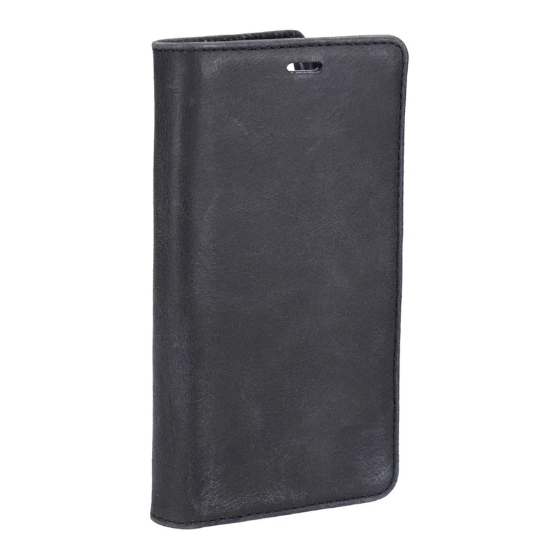 Krusell SUNNE Wallet schwarz aus echtem Leder passend für Apple iPhone X