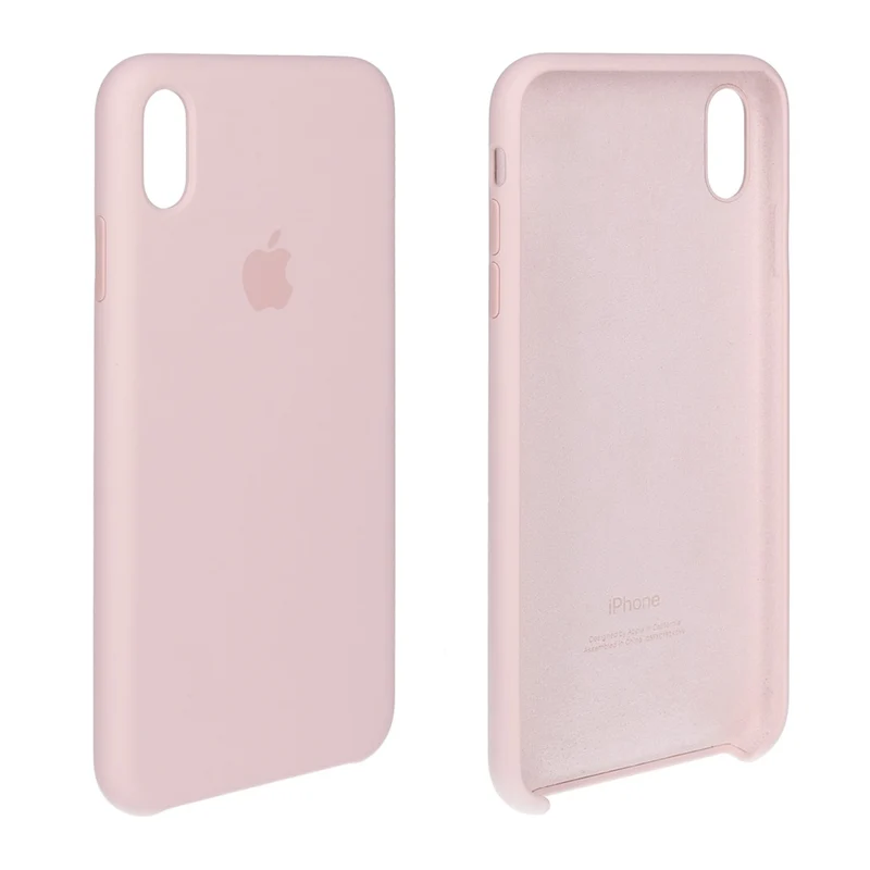 Apple Silikon Case für iPhone Xs Max Sandrosa