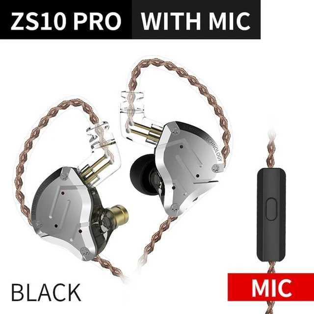 KZ ZS10 Pro Metal Headset