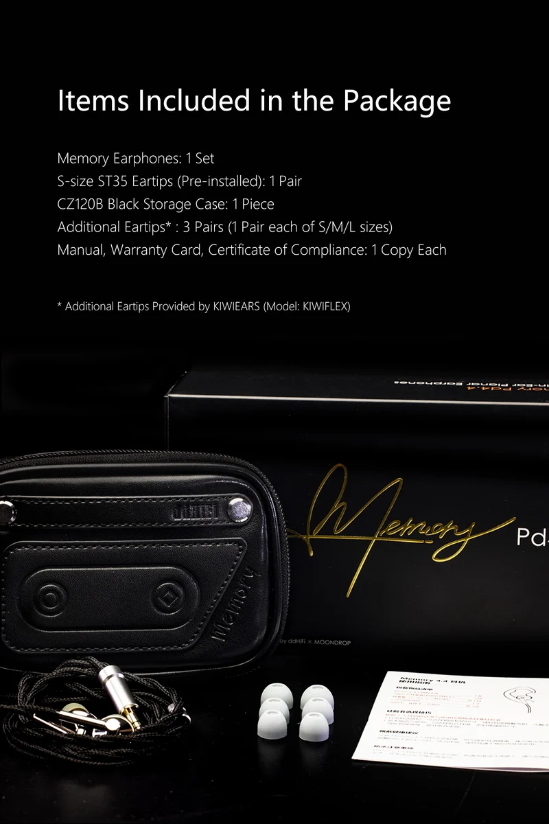 ddHifi Memory Pd4.4 Retro Planar IEM