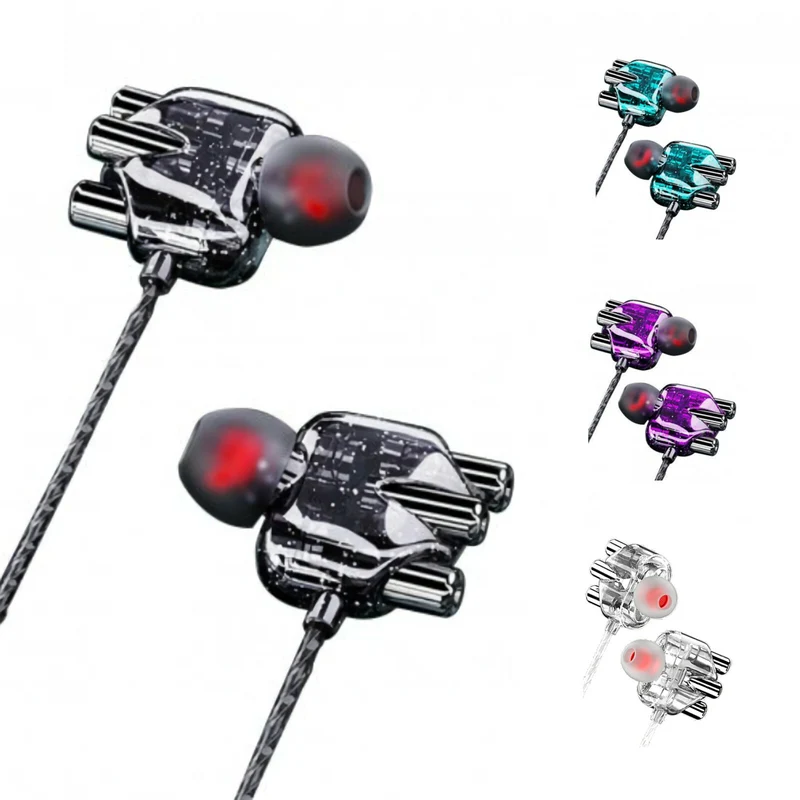 Super Bass In-Ear Kopfhörer Ohrhörer X30 Headset Earphone Headphone + PU-Tasche