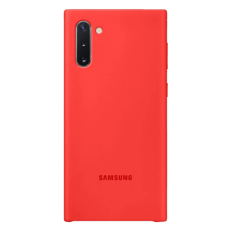 Samsung Galaxy Note 10 Silicone Cover Rot
