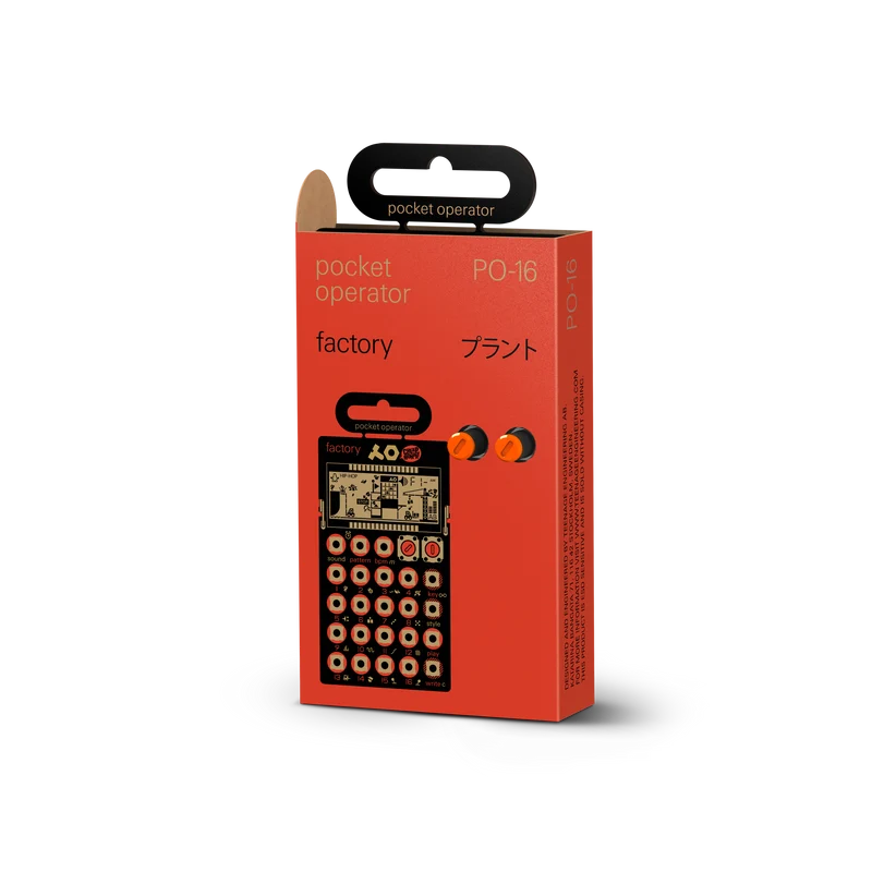 teenage engineering PO-16 factory