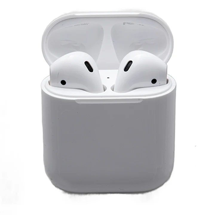 Apple AirPods (2nd Generation) with Charging Case.