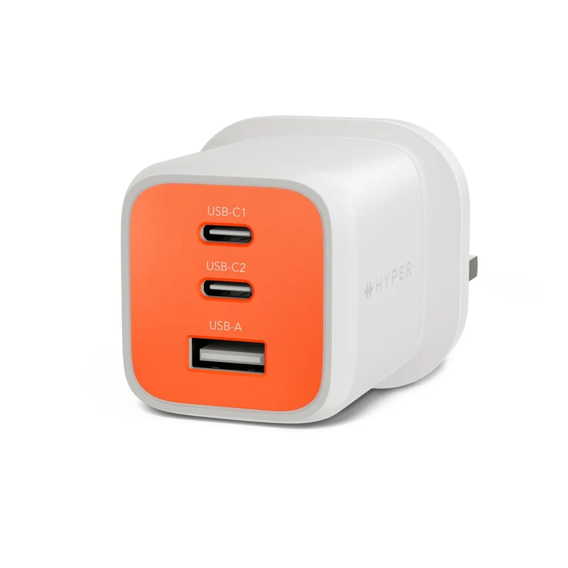 HyperJuice Flex 65-W-GaN-Ladegerät – Orange (EU)