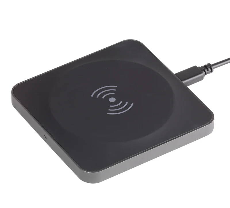 VIVANCO Induktives QI Schnellladepad 10W für QI Smartphones, inkl. Micro USB Kabel