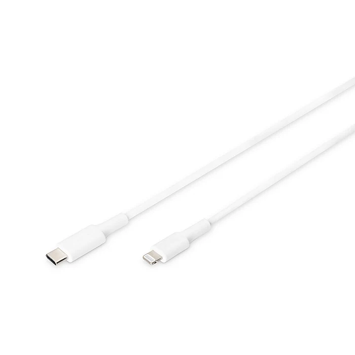 VIVANCO Hochwertige Aufladekabel kompatibel mit Apple Geräte, Lightning auf USB Type-C Kabel, Datensynchronisation, 1,2m