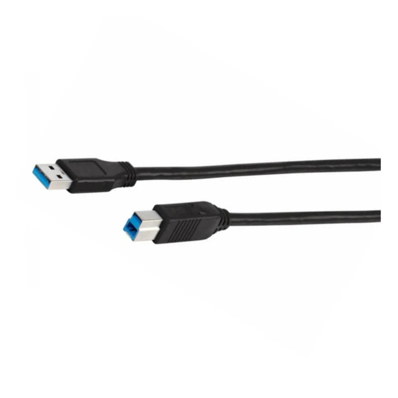 VIVANCO Premium USB Druckerkabel 1,8m, kompatibel mit USB 3.1 Geräten, Super Speed, hochwertig