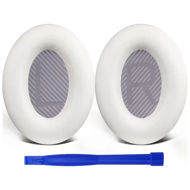 Ohrpolster für Bose QuietComfort QC35 QC15 QC45 QC25 Q35 II Elfenbein Weiss