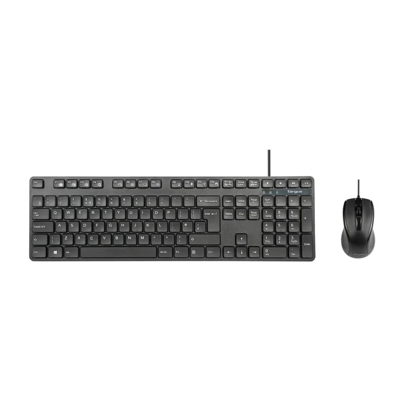 Kabelgebundene Tastatur-Maus-Kombination in voller Größe (UK)