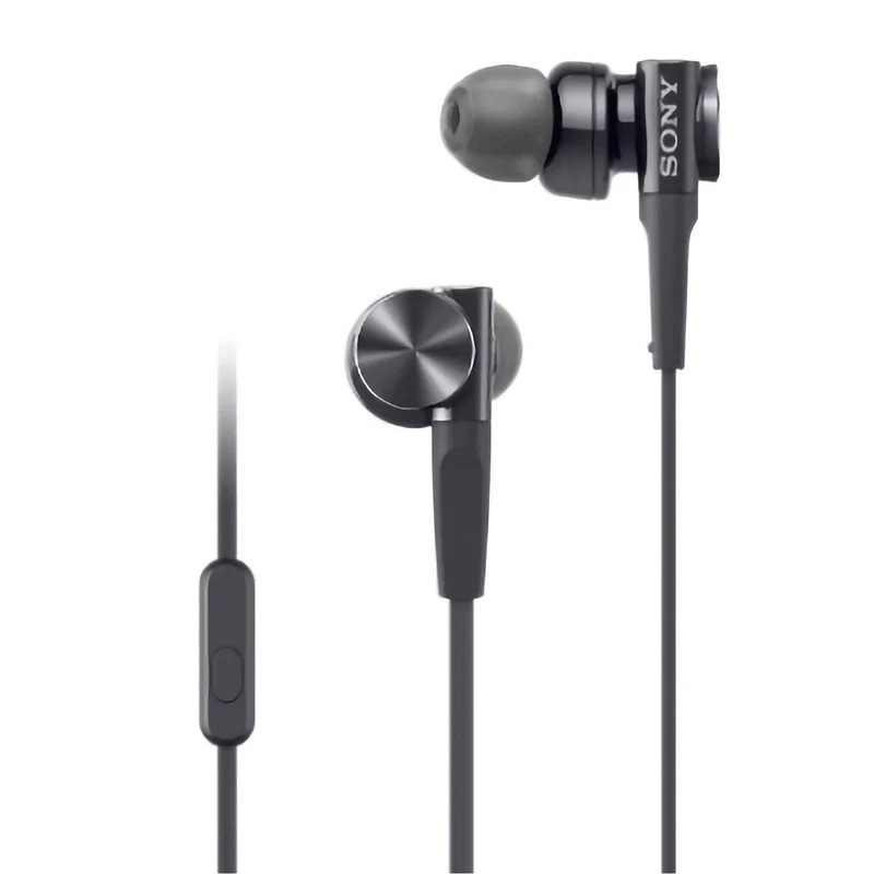Sony MDR-XB75AP In-Ear Kopfhörer – EXTRA BASS | Mikrofon Schwarz