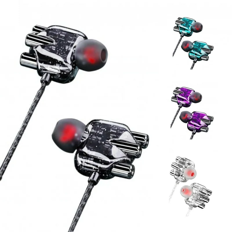 Super Bass In-Ear Kopfhörer Ohrhörer X30 Headset Earphone Headphone + PU-Tasche