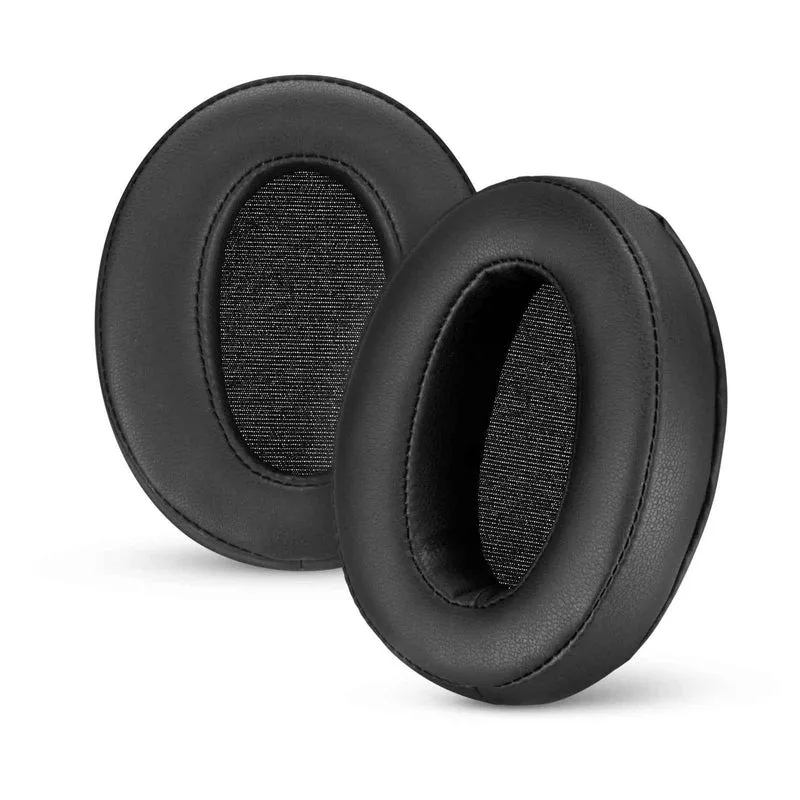 Ohrpolster für Sennheiser Kopfhörer Momentum 2 On Ear Kunstleder Schwarz