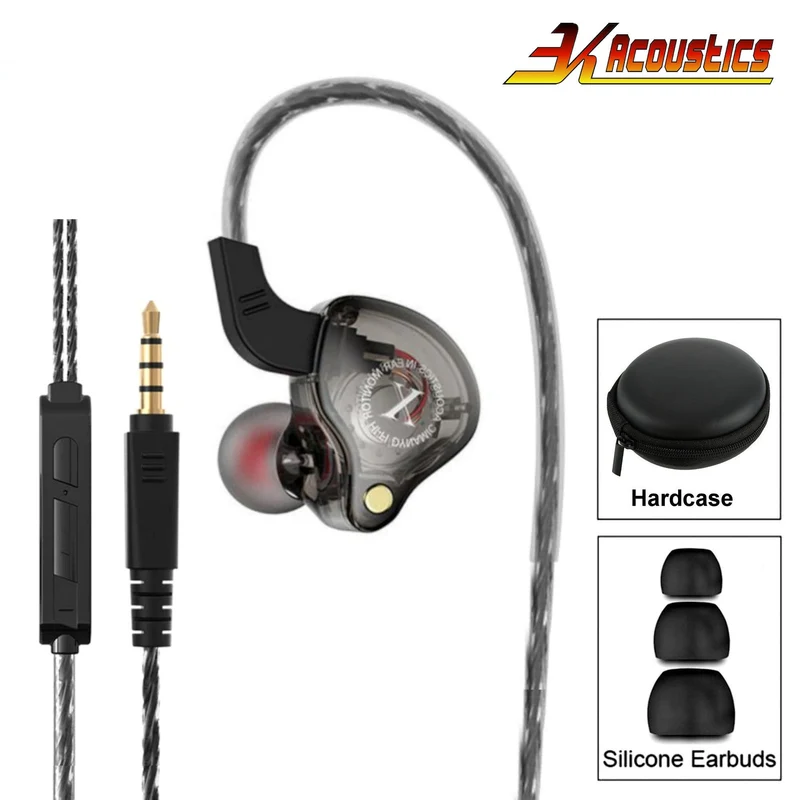Original 3K X2 HD Professional HiFi Kopfhörer Headset Premium In-Ear