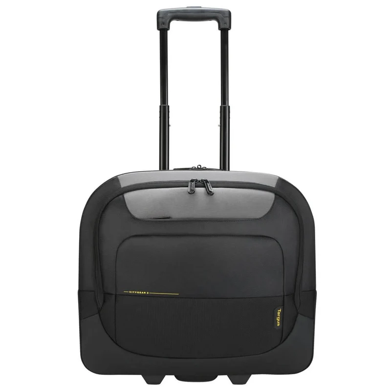 CityGear 15-17,3" Notebook Rollkoffer – Schwarz